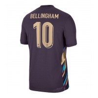 England Jude Bellingham #10 Fußballbekleidung Auswärtstrikot EM 2024 Kurzarm